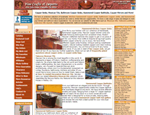 Tablet Screenshot of finecraftsimports.com